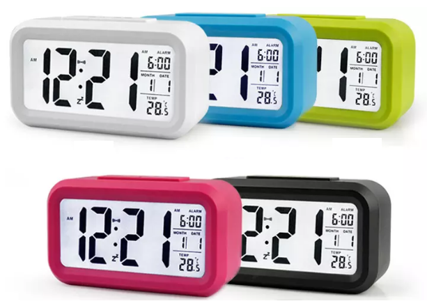 LCD Digital Alarm Clock